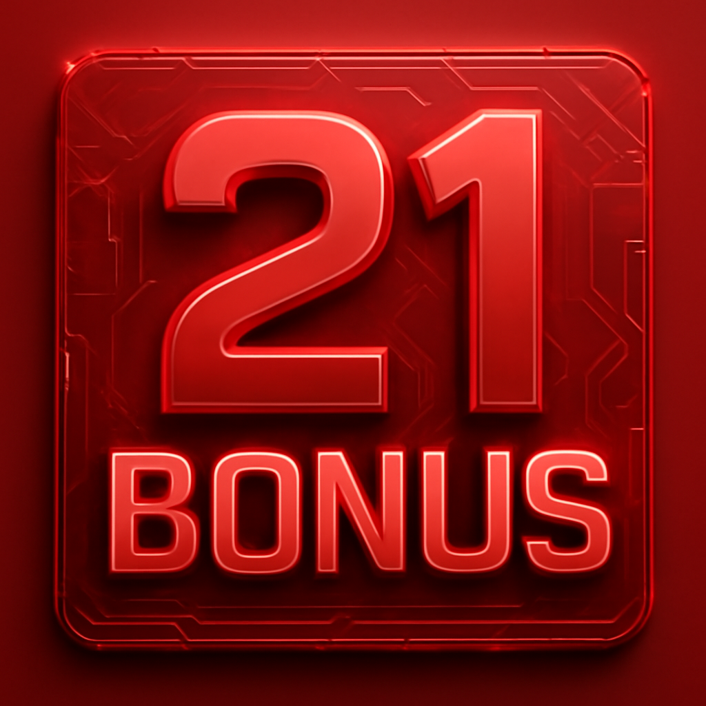 A professional badge representing support for 21 Lottery login.