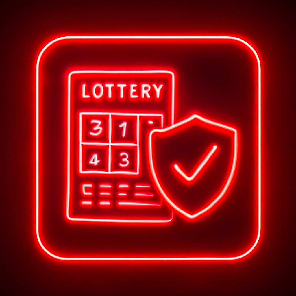 Icon representing 21 Lottery security guidelines.