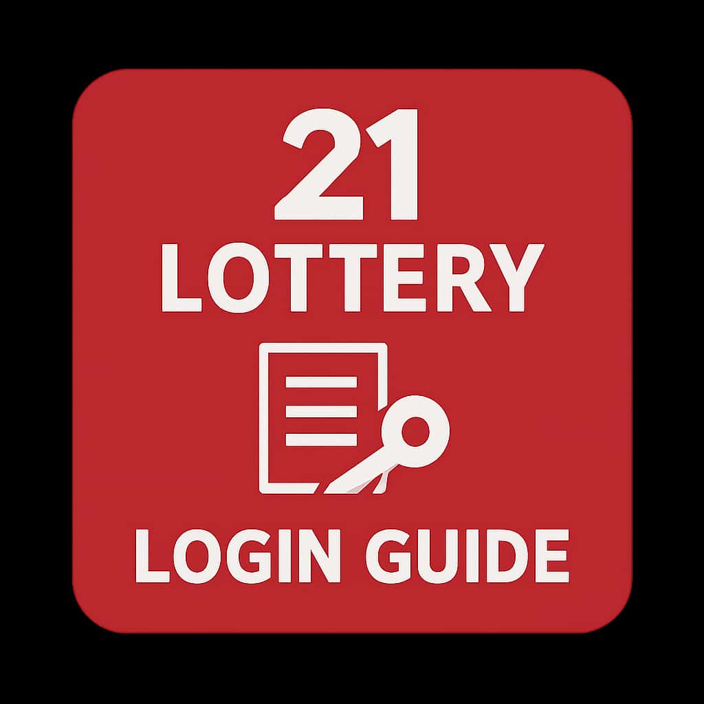 Icon representing the 21 Lottery Login Guide.