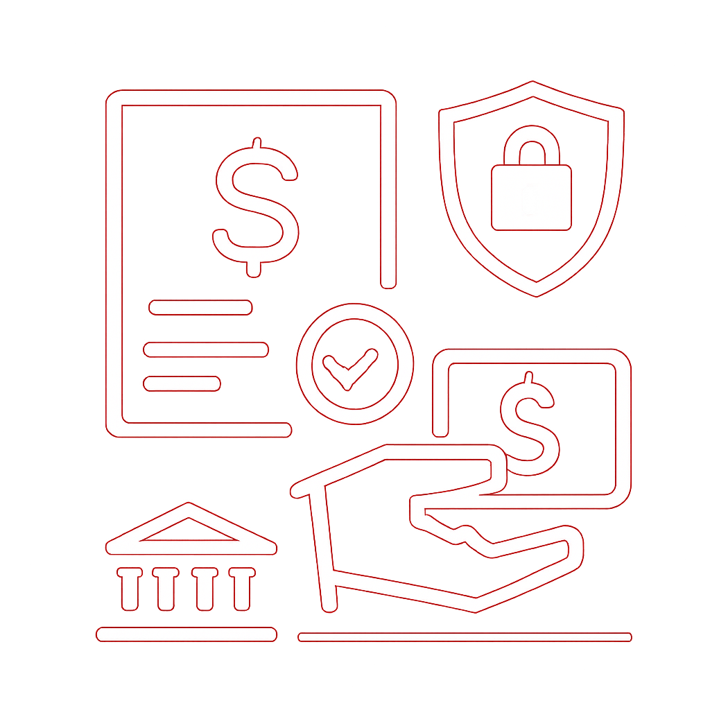 Illustration depicting key security measures for 21 Lottery.