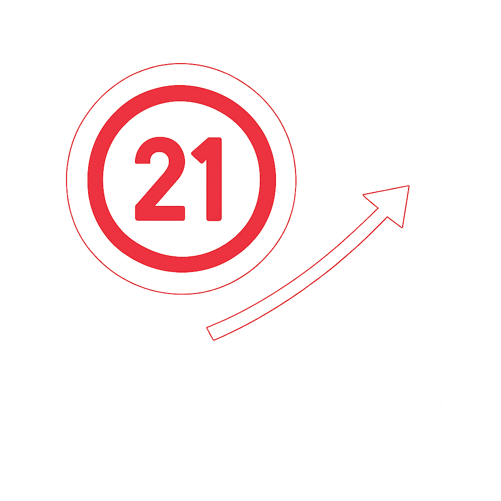 Icon representing the safety of the 21 Lottery app on Android.
