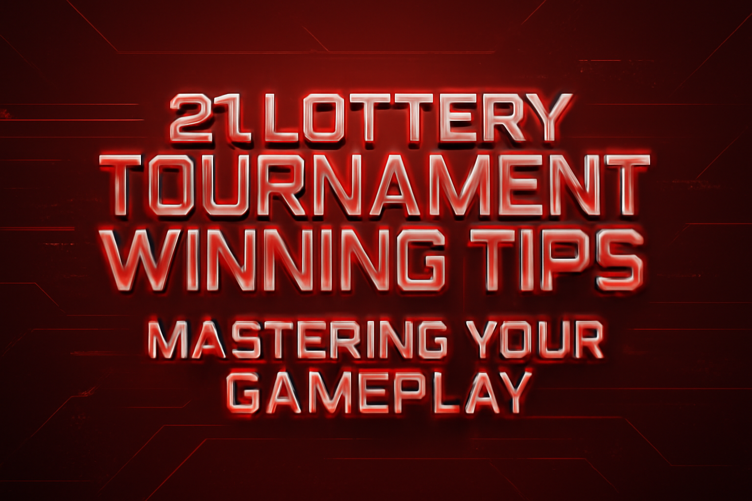 Visual representation of 21 Lottery security measures, featuring the title clearly.