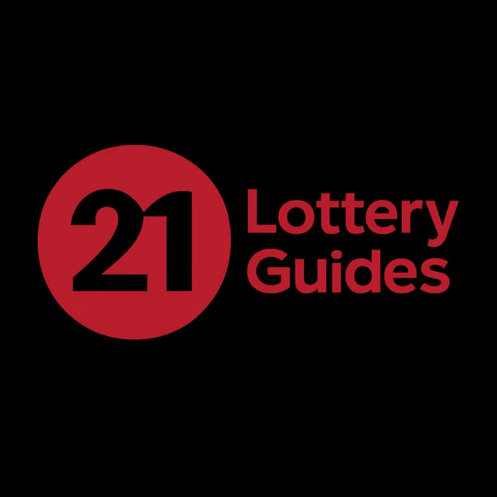 An icon representing 21 Lottery Guides, showcasing essential information.