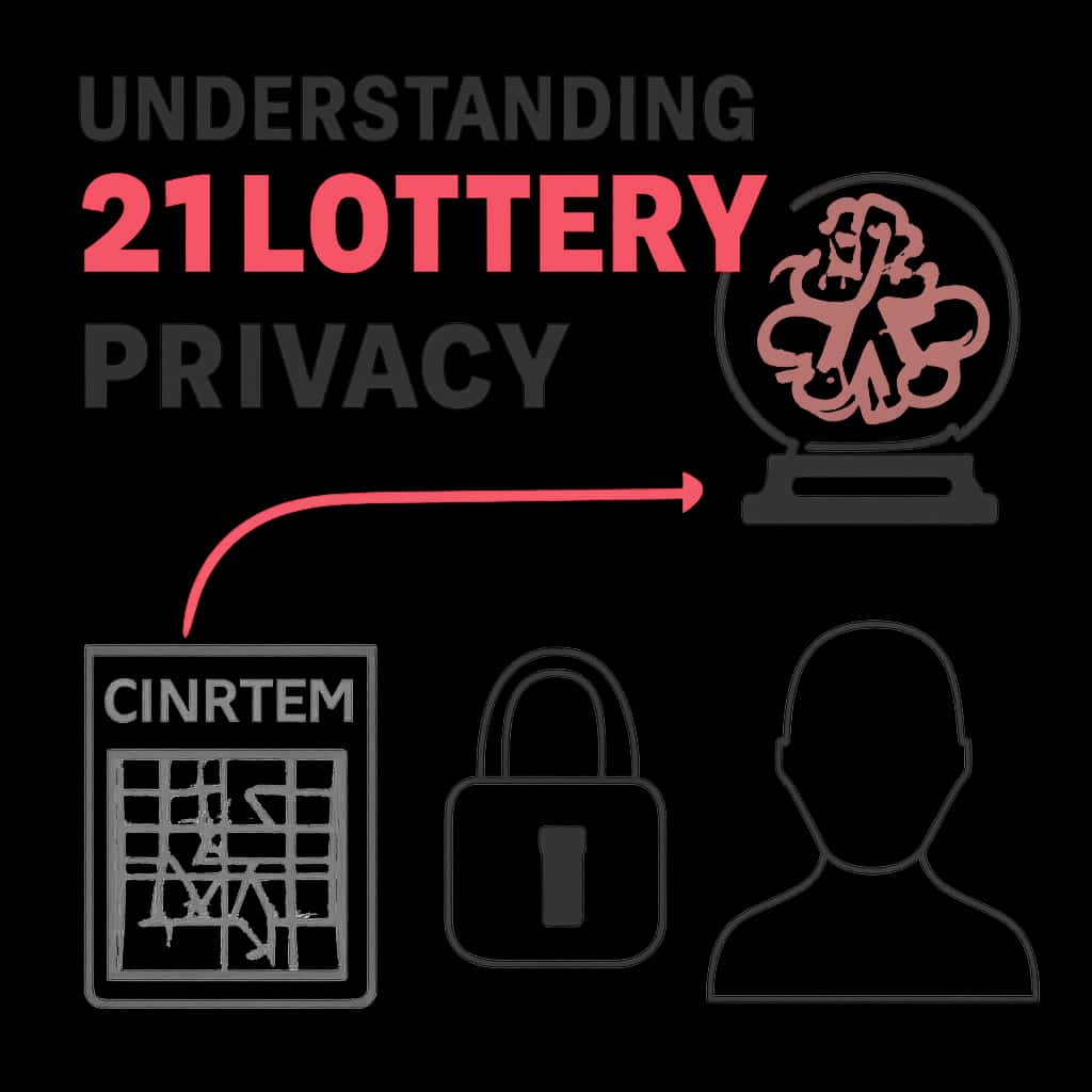 Illustration detailing aspects of 21 Lottery Privacy.